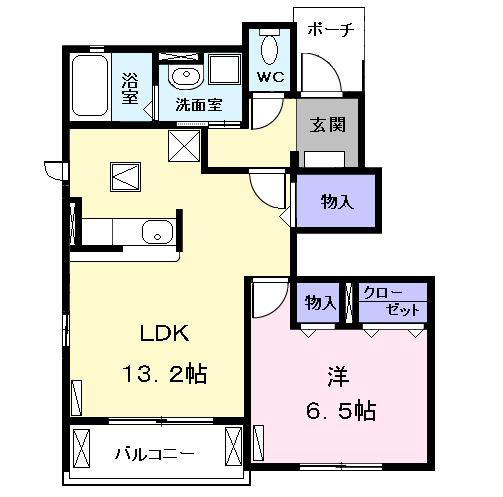 ラ・プリマベラ（105） 間取り図画像