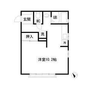 ドエル明治 間取り図画像