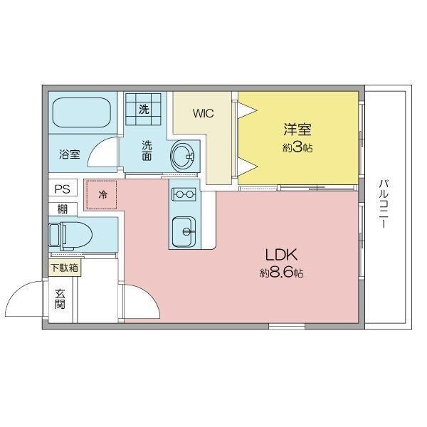 ジュネス豊田 間取り図画像