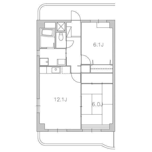 ベルドミール藤（401） 間取り図画像