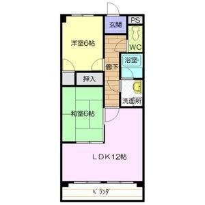 アクシス呼続 間取り図画像