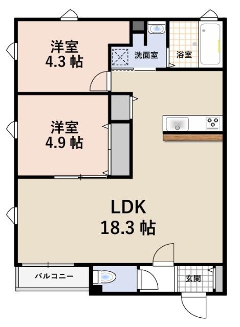  間取り図写真