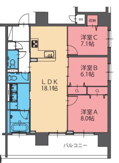  間取り図写真