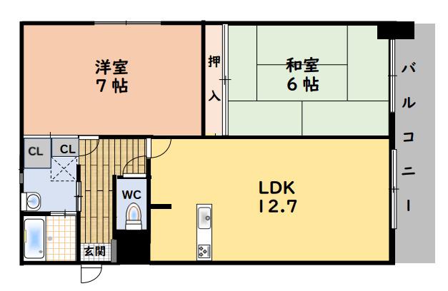  間取り図写真
