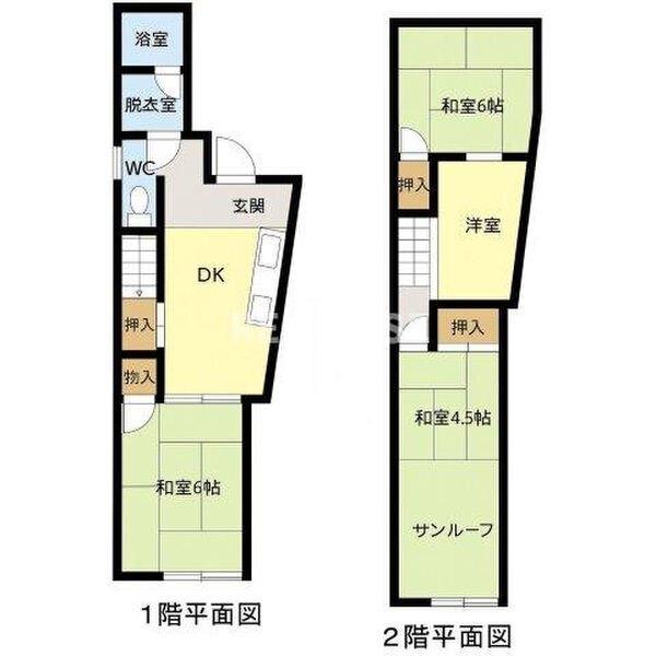  間取り図写真