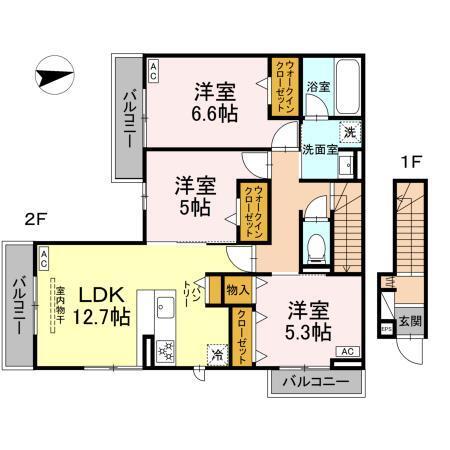  間取り図写真