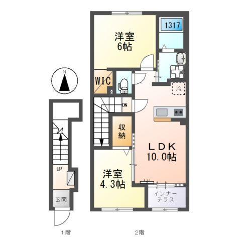  間取り図写真
