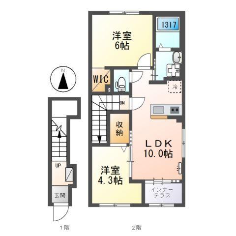  間取り図写真