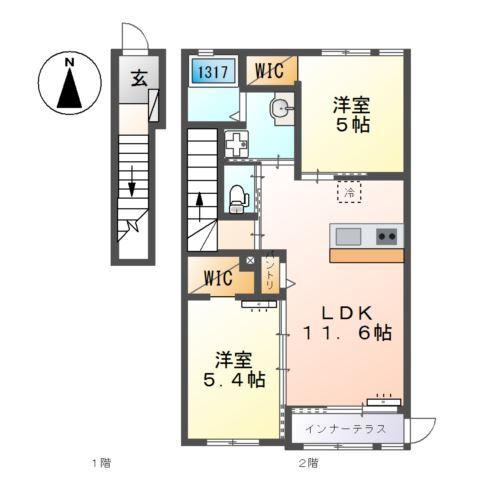  間取り図写真
