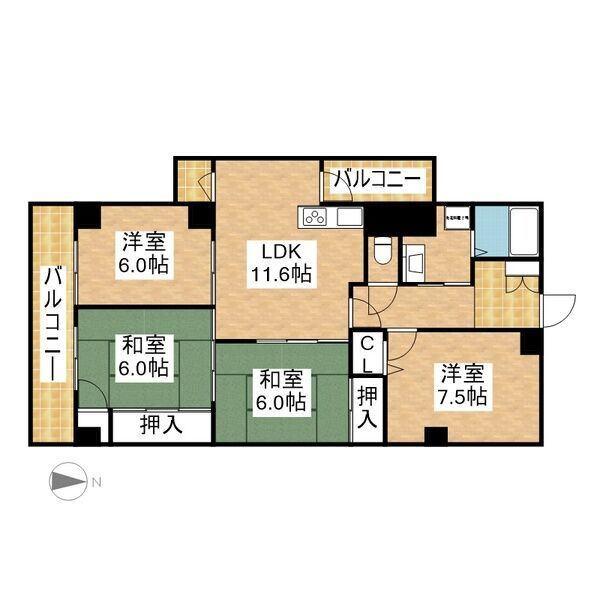  間取り図写真