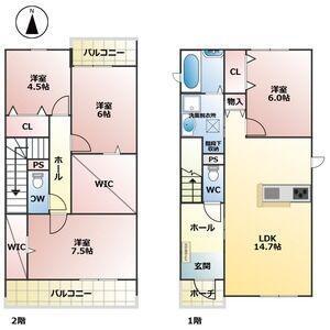 東起町4-118KODATEXⅥ-C 間取り図画像
