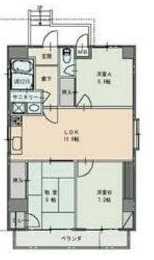 辰巳町セピア館 間取り図画像