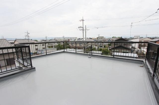 一宮市奥町貸家 バルコニー
