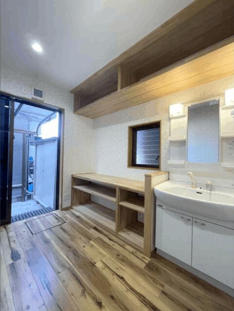名古屋市北区山田一戸建 洗面