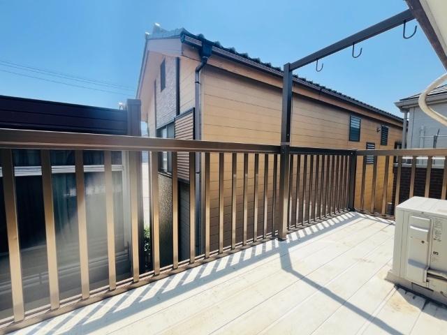 南区道全町戸建て バルコニー