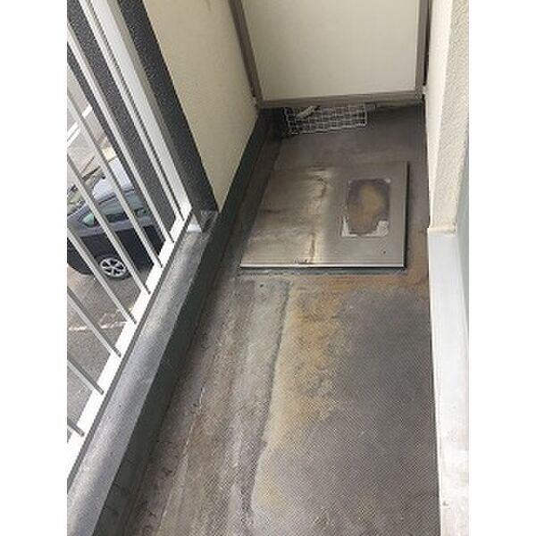 名古屋市港区当知マンション バルコニー