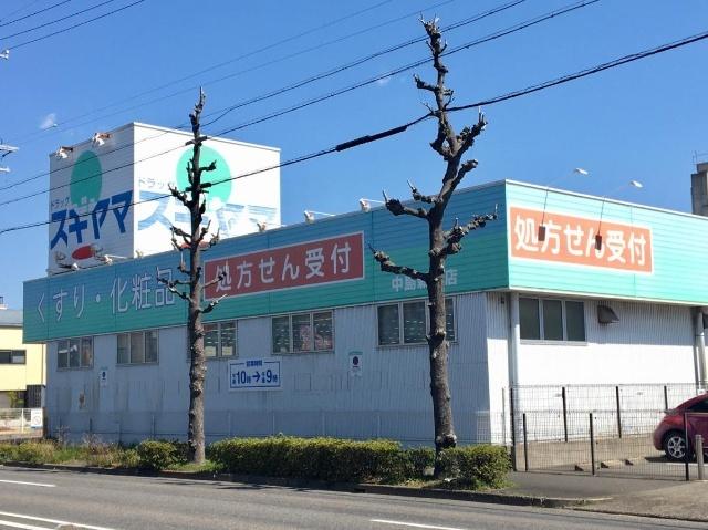 ドラッグスギヤマ中島新町店：477m