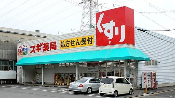 スギ薬局砂美店：812m