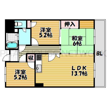 間取図(平面図)