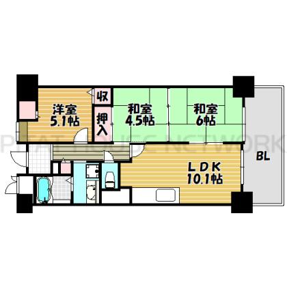 間取図(平面図)