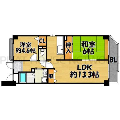 間取図(平面図)