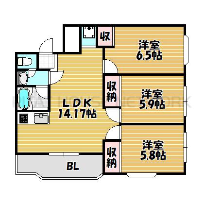 間取図(平面図)