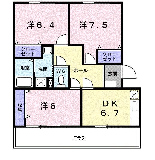  間取り図写真