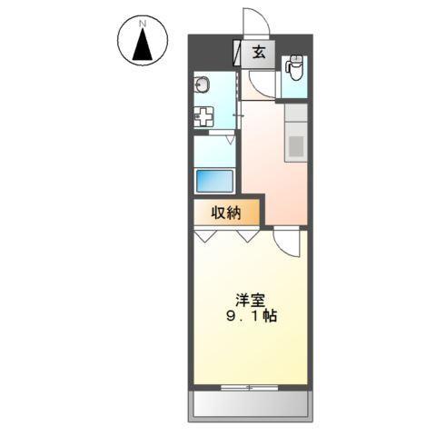 ブラウニーピア 間取り図画像