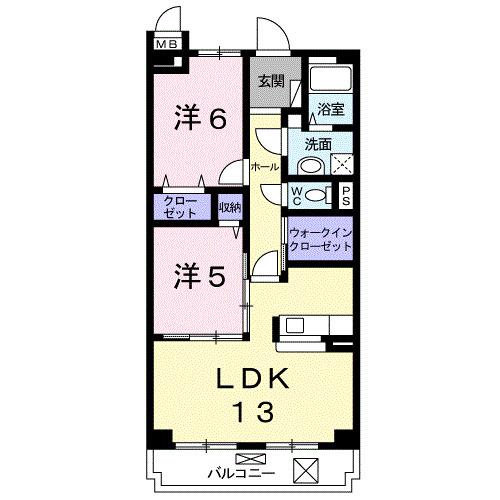 ヴェルセゾン公園前（302） 間取り図画像