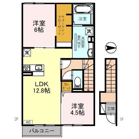 グランディール南四条（203） 間取り図画像