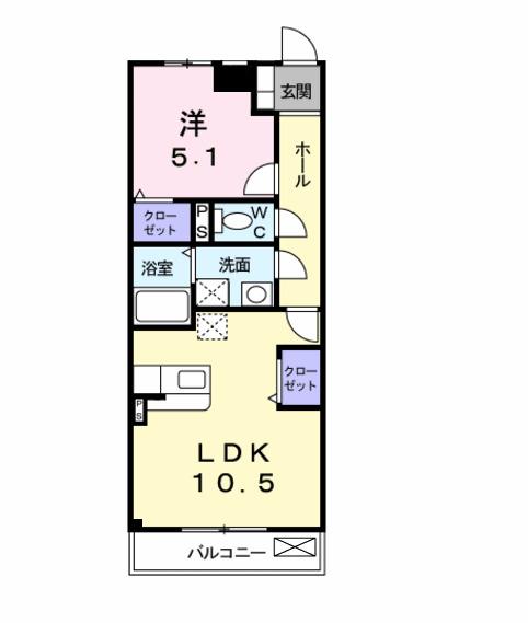 ベルフルールＮ・Ｋ（205） 間取り図画像