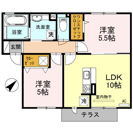 ベルデュール（103） 間取り図画像