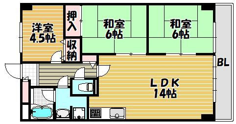 間取図(平面図)