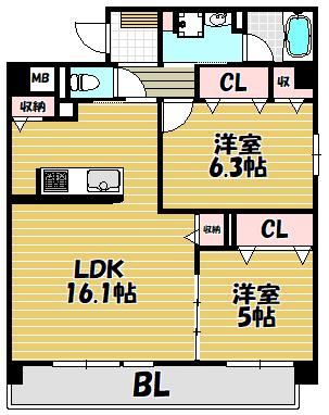 間取図(平面図)