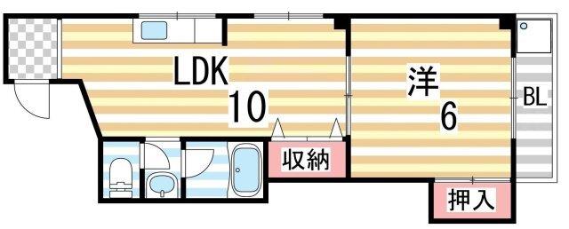 メゾンシェレナ（303） 間取り図画像