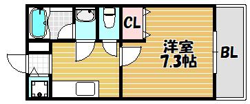 アルミュール桜ヶ丘Ⅱ番館（103） 間取り図画像