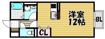 アゼリア（105） 間取り図画像