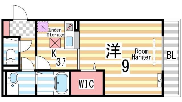 ウェルフラット（303） 間取り図画像