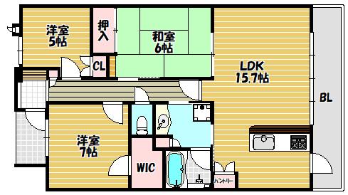 間取図(平面図)
