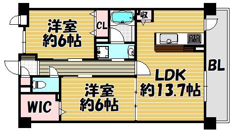 間取図(平面図)