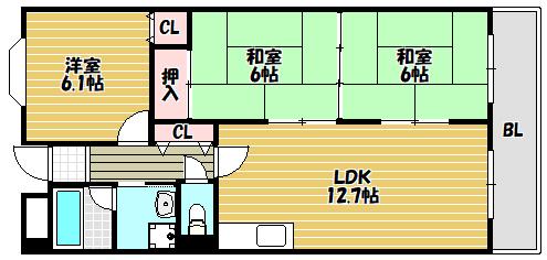 間取図(平面図)