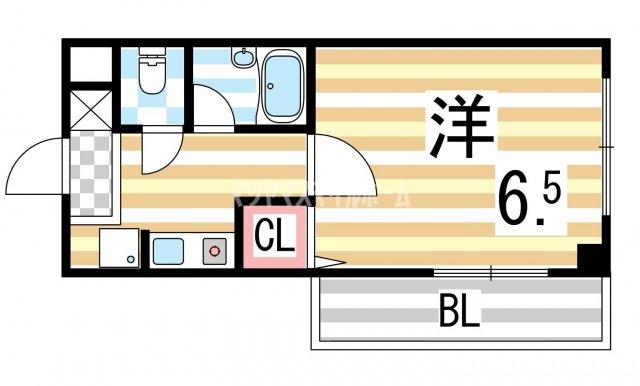 リバティ大野（305） 間取り図画像