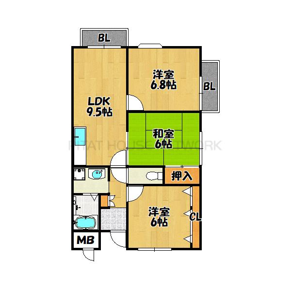 間取図(平面図)