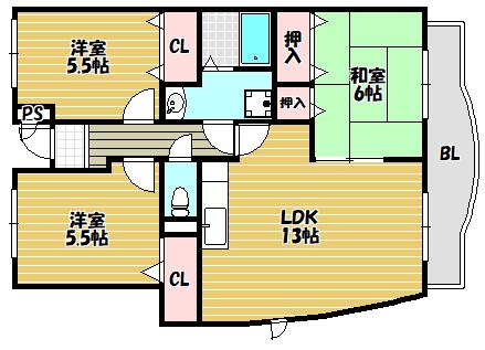 間取図(平面図)