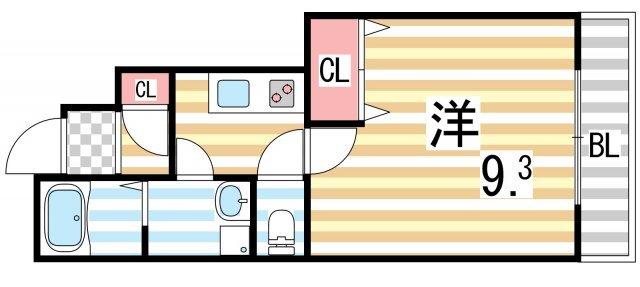 アスピリア砂（101） 間取り図画像