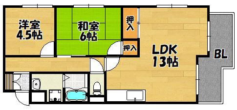 間取図(平面図)