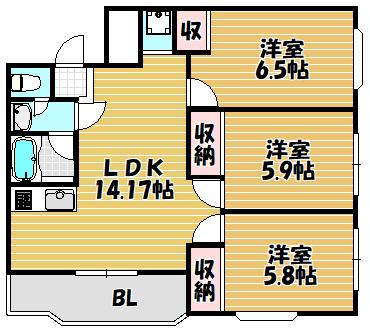 間取図(平面図)