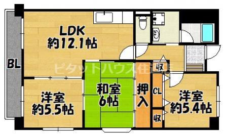 間取図(平面図)