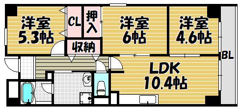 間取図(平面図)