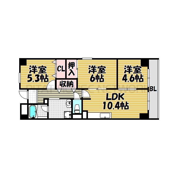 間取図(平面図)